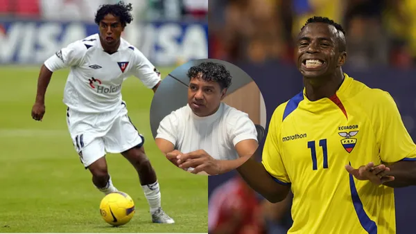 Franklin Salas-Chucho Benítez / Foto: El Futbolero Ecuador