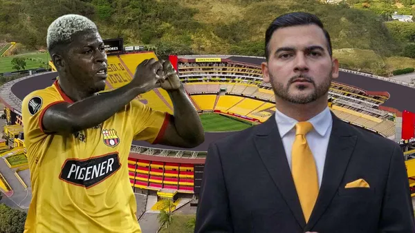 Gabriel Cortez y Antonio Álvarez (Foto tomada de: Barcelona SC/API)