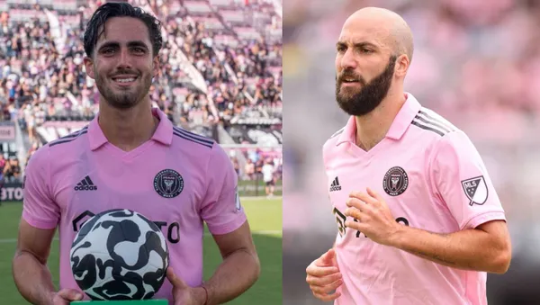 Gonzalo Higuaín le dejó la mesa servida a Leonardo Campana para que se convierta en el goleador del club