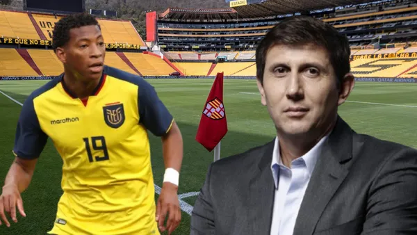 Gonzalo Plata y Varsky (Foto tomada de: Barcelona SC/Gonzalo Plata/Varsky)