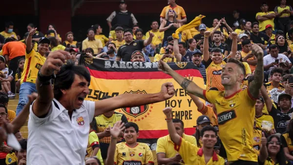 Gustavo Costas y Damián Díaz / Foto de: El Futbolero Ecuador