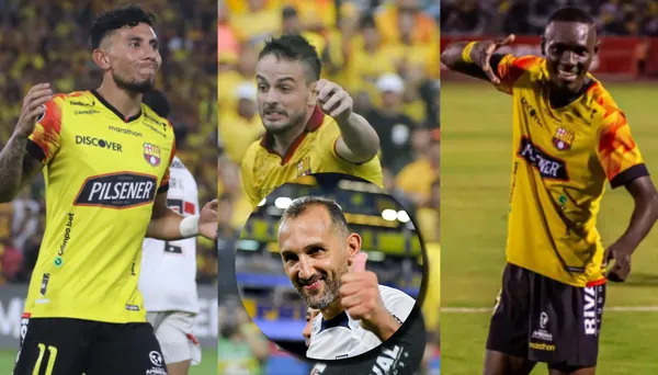 Hernán Barcos-Barcelona SC / Foto: API