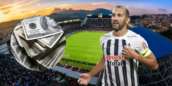 Hernán Barcos (Foto tomada de: Liga de Quito/Andina/Forbes)