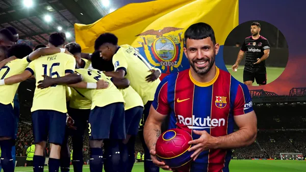 Inesperado, el ecuatoriano que podría jugar con el Kun Agüero