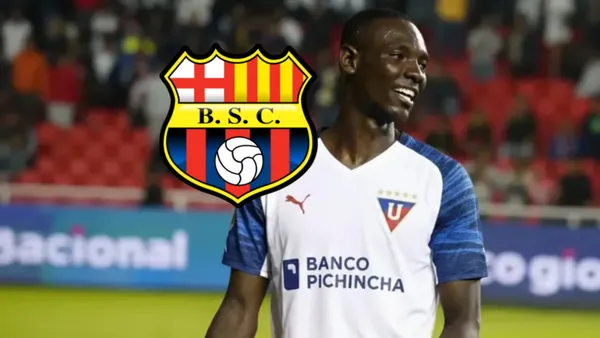 Janner Corozo dio declaraciones para los medios, antes del duelo entre LDU ante Libertad