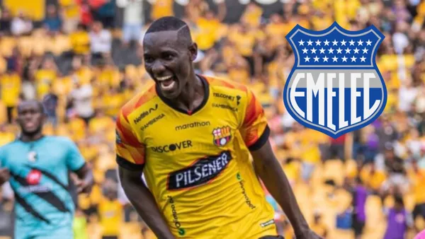 Janner Corozo y Emelec / Foto de: El Futbolero Ecuador