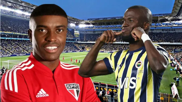 Jhegson Méndez y Enner Valencia (Foto tomada de: Quedat/El Canal del Fútbol/São Paulo)