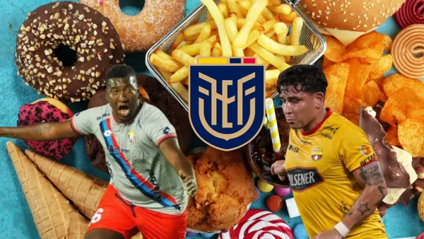 Jhon Jairo Cifuente y Mario Pineida / Foto de: El Futbolero Ecuador