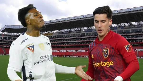 Jonathan Menéndez y Jhojan Julio (Foto tomada de: Wikipedia/Transfermarkt/API)