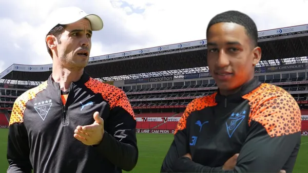 Josep Alcácer y Daniel de la Cruz (Foto tomada de: Wikipedia/Primicias)