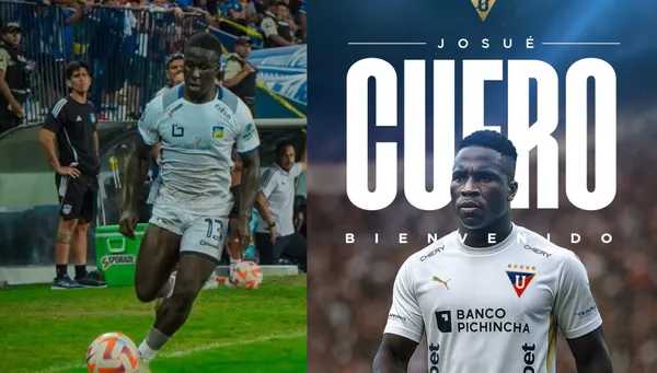 Josué Cuero nuevo jugador de LDU