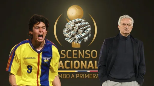 Kaviedes y Mourinho / Foto de: El Futbolero Ecuador