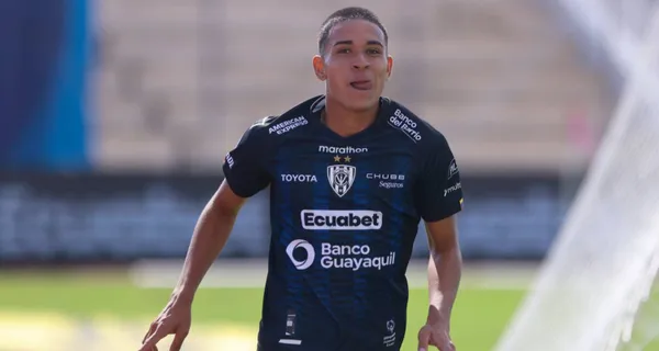 Kendry Páez se estrenó en el campeonato ecuatoriano de fútbol