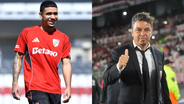 Kendry Páez se sorprendió del nivel de intensidad que tiene River Plate en sus prácticas