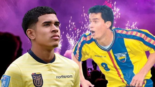 Kendry Páez y Jaime Iván Kaviedes (Foto tomada de: Pexels/Kendry Páez/La Tri)