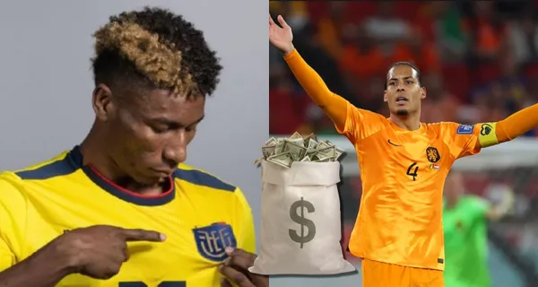 Kevin Rodríguez tuvo sus minutos en el cotejo entre Ecuador ante Países Bajos y no se achicó contra Virgil Van Dijk