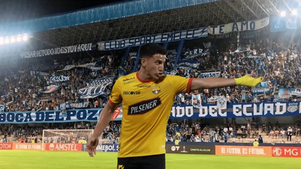 La hinchada de Emelec pifió a Fernando Gaibor