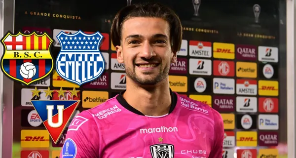 Lautaro Díaz no tiene un costoso pase pese a que quedó campeón de la Sudamericana y podrían pujar los grandes de Ecuador, pero tiene prioridad IDV