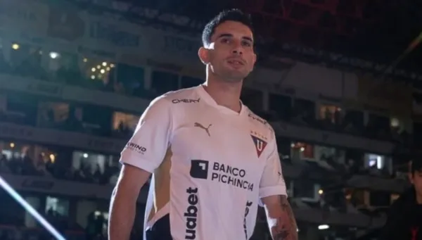 Lautaro Pastrán jugador de LDU