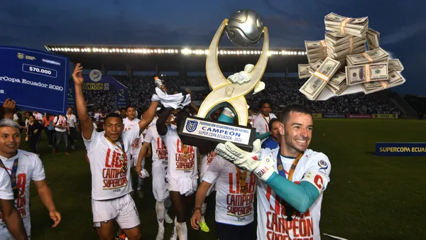 Liga de Quito campeón Supercopa 2020 y dinero / Foto de: El Futbolero Ecuador