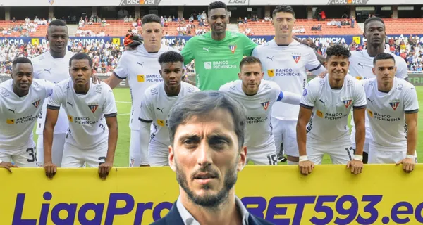 Liga de Quito delinea su once ante Delfín SC en Sudamericana y Luis Zubeldía mantiene la confianza en este elemento que no ha rendido