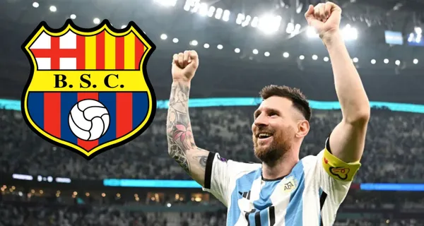 Lionel Messi recibió un regalo de este jugador de Barcelona SC