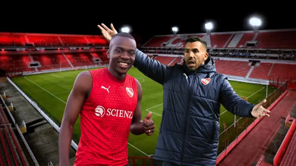 Llamativa presentación de Jhonny Quiñónez en Independiente de Avellaneda