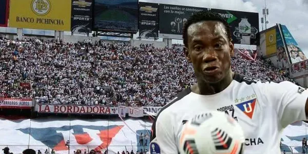 Lo que estuvo a punto de hacer el Kunty Caicedo contra la hinchada de LDU