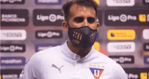 Lucas Villarruel no se quedará en Liga de Quito para la siguiente temporada, pero tampoco salió por la puerta de atrás