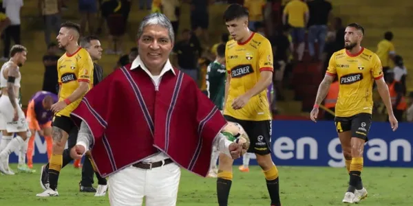 Luis Alfonso Chango le dio una cachetada a un candidato de Barcelona SC