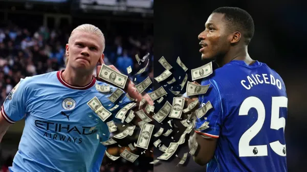 Manchester City está tras los pasos de Moisés Caicedo ¿Cuánto puede llegar a ganar a diferencia de Haaland?