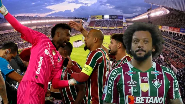 Marcelo se lesionó y así fue la reacción de los jugadores de Liga de Quito