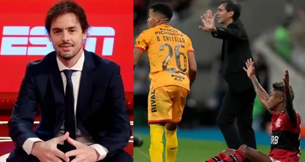 Mariano Closs, reconocido periodista argentino, quedó asombrado por cómo le jugó Barcelona SC a Flamengo en el Maracaná pese a que todos los 45 minutos fueron con 10 tras la expulsión de Nixon Molina