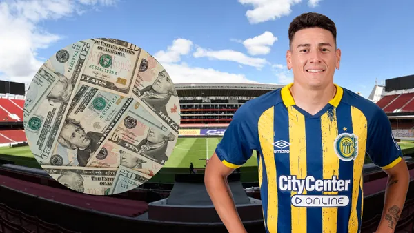 Mauricio Martínez (Foto tomada de: API/Rosario Central/Forbes)