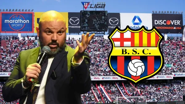 Miguel Ángel loor presidente de Liga pro