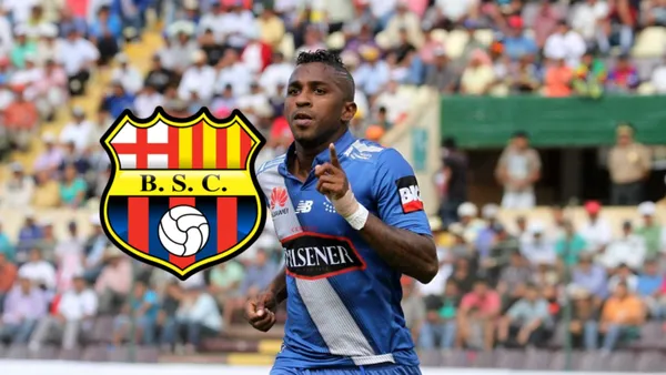 Miller Bolaños aún no ha podido ser oficializado en Emelec y BSC estaría tras sus pasos