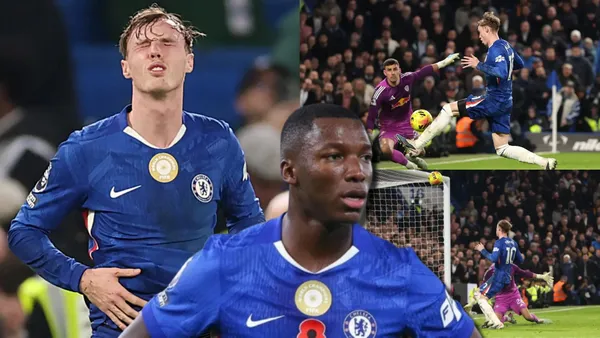 Moisés Caicedo dejó servida la mesa para Palmer, pero falló un tanto que era cantado ante Leeds United