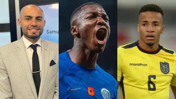 Moisés Caicedo-Samuel Vargas-Byron Castillo / Foto: Infobae