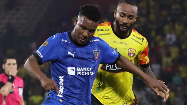 Oscar Zambrano en Liga de Quito / Foto: API