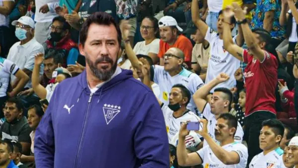 Pablo Vitamina Sánchez entrenador de Liga de Quito