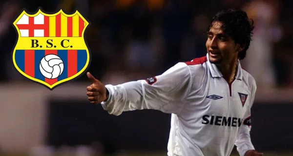 Paúl Ambrosi es histórico en Liga de Quito y esto dijo de Barcelona SC