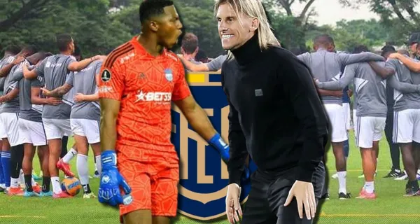 Pedro Ortiz y Sebastián Beccacece / Foto: API