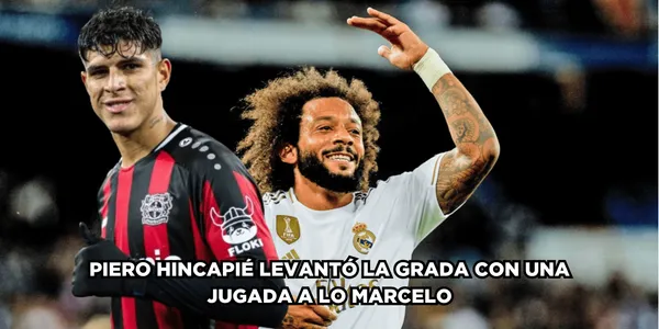 Piero Hincapié jugó uno de sus mejores encuentros