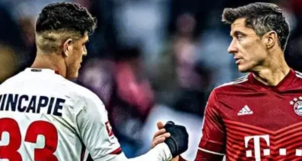 Piero Hincapié se enfrentó a Robert Lewandowski, quien incluso le dio un pisotón. El ecuatoriano contó cómo fue la experiencia de marcar a un crack mundial