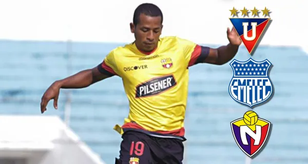 Revelan que le bajaron el pulgar a Nixon Molina en Barcelona SC y ahora puede recalar en otro grande para el 2023