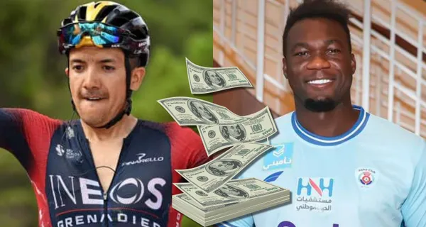 Richard Carapaz ganó la etapa en la Vuelta a España y mira el premio que recibió, una minúscula cifra a comparación de lo que recibió Felipe Caicedo en Arabia