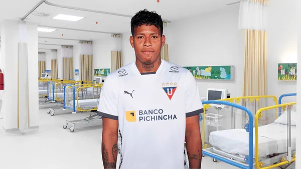 Richard Mina (Foto tomada de: Tedisel/Liga de Quito)