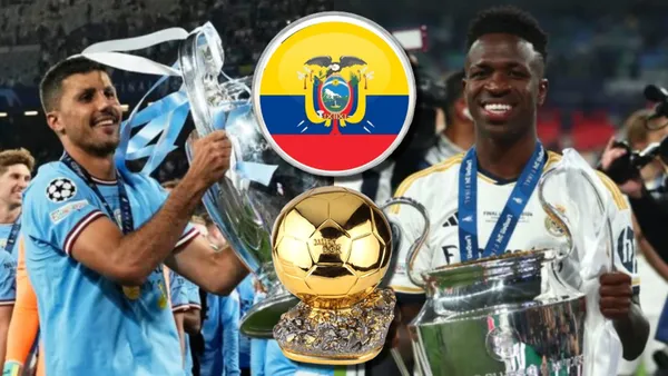 Rodri y Vinicius / Foto: El Futbolero Ecuador