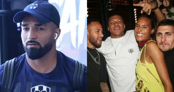 Rodrigo Aguirre es recordado por su paso por Liga de Quito y ahora en México, con Monterrey, esto hizo fuera de las prácticas