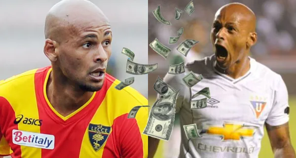 Rubén Olivera llegó como figura a Liga de Quito pero terminó siendo un fracaso para los hinchas. Hoy juega en la cuarta división de Italia